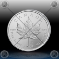 1oz KANADA $5 " Maple Leaf " 2015
